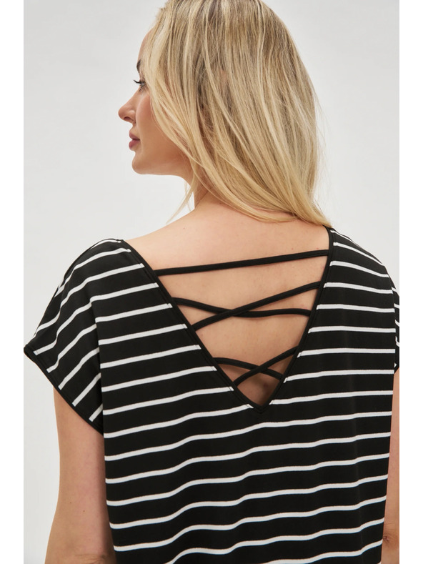 Moodo Rochie cu dungi Moodo pentru femei