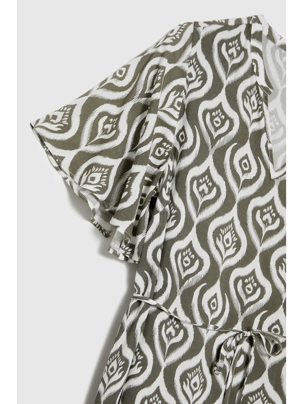 Moodo Rochie largă cu imprimeu Moodo pentru femei