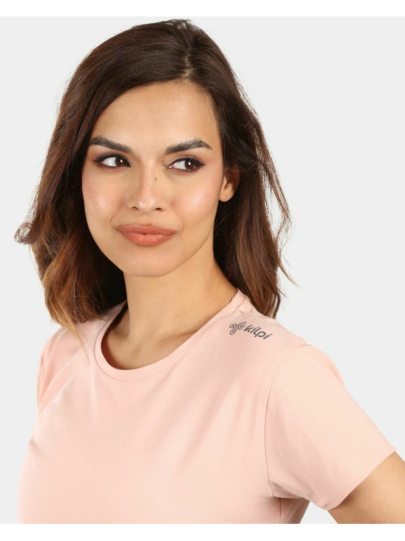 Kilpi Tricou din bumbac pentru femei Kilpi PROMO-W Coral