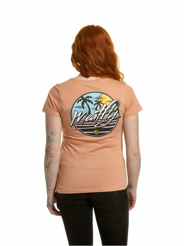 Meatfly Tricou Shori Coral Sand pentru femei Meatfly
