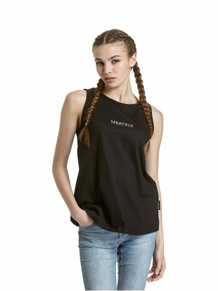 Meatfly Top Hailey Black / White pentru femei Meatfly
