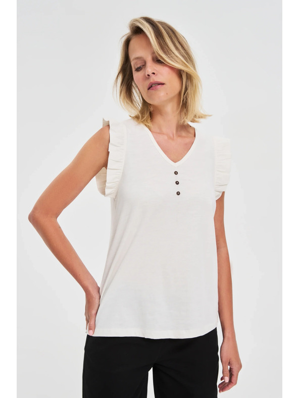 Moodo Tricou pentru femei Moodo - alb