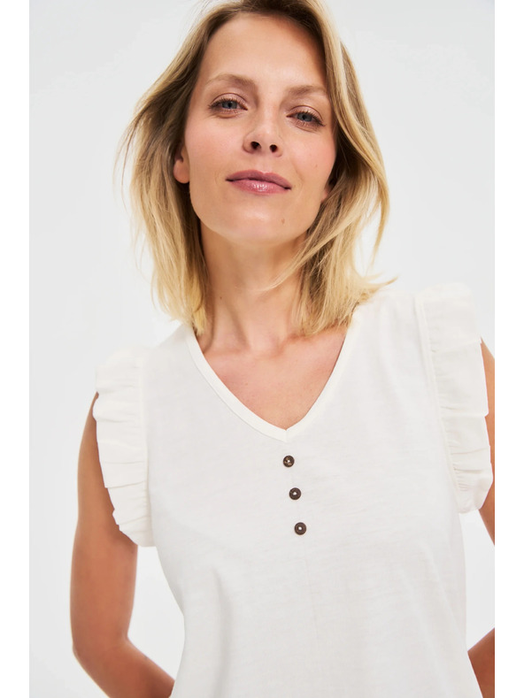 Moodo Tricou pentru femei Moodo - alb