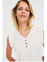 Moodo Tricou pentru femei Moodo - alb