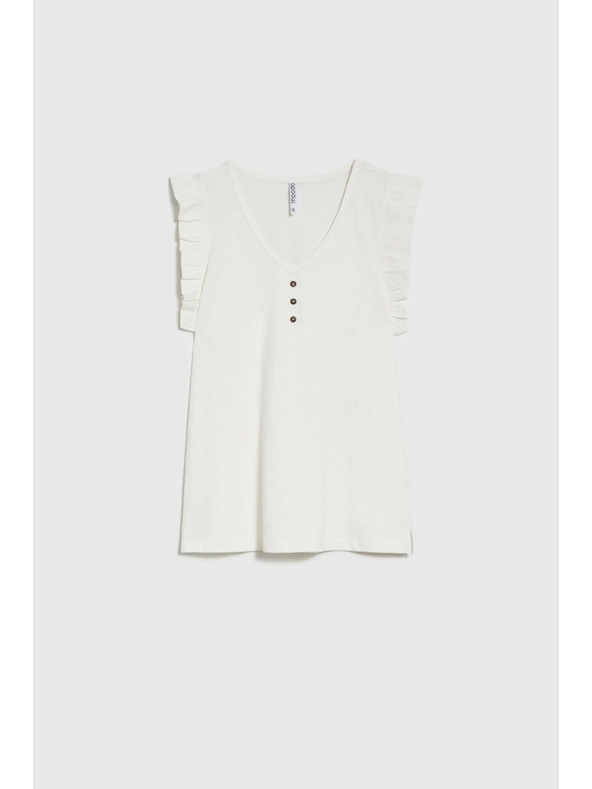 Moodo Tricou pentru femei Moodo - alb