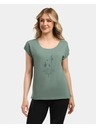 Kilpi Tricou din bumbac pentru femei Kilpi ROANE-W Khaki