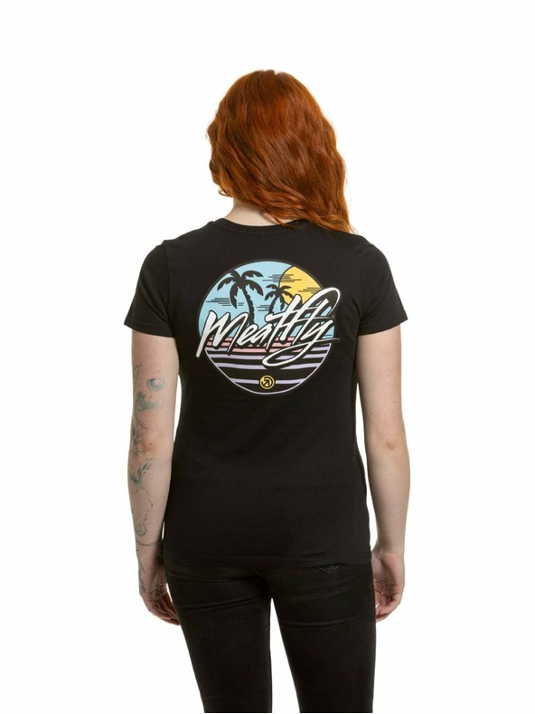 Meatfly Meatfly tricou damă Shori Black
