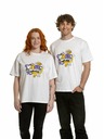 Meatfly Meatfly tricou unisex Carter 30 Groove White