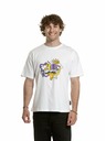 Meatfly Meatfly tricou unisex Carter 30 Groove White