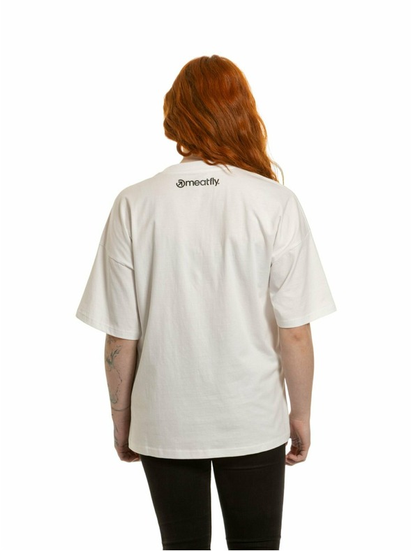 Meatfly Meatfly tricou damă Vexey White Flowers