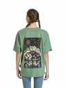 Meatfly Meatfly tricou unisex Dwarf Hydge Green Dwarf