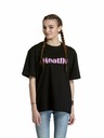 Meatfly Meatfly tricou unisex Domes Black Blured