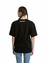 Meatfly Meatfly tricou unisex Domes Black Blured