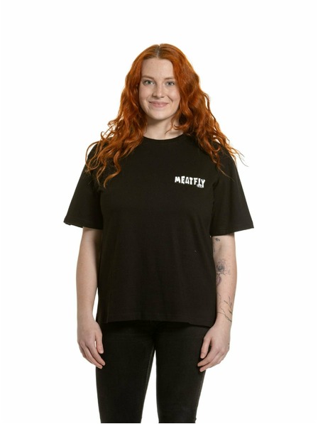 Meatfly Meatfly tricou unisex Carter 30 Fly Black