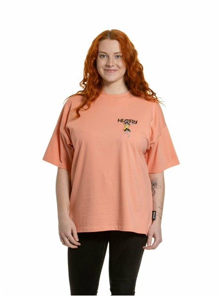 Meatfly Meatfly tricou damă Vexey Coral Almond Skeleton