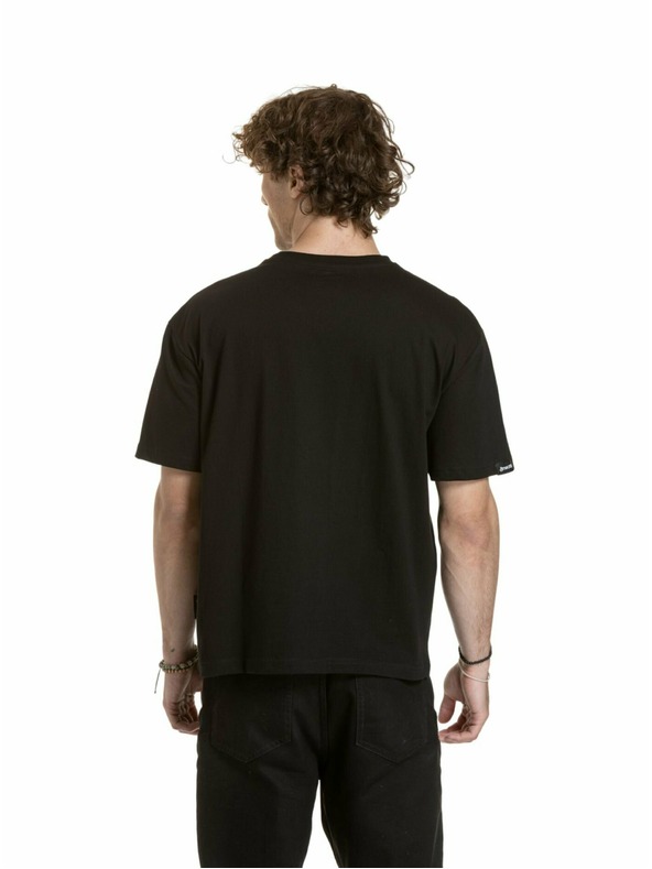 Meatfly Meatfly tricou unisex Minimal Black