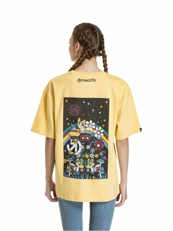 Meatfly Meatfly tricou unisex Dwarf Cornsilk Dwarf