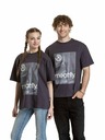 Meatfly Meatfly tricou unisex Junglist Green Yellow Leaf | Gri