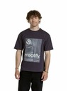 Meatfly Meatfly tricou unisex Junglist Green Yellow Leaf | Gri