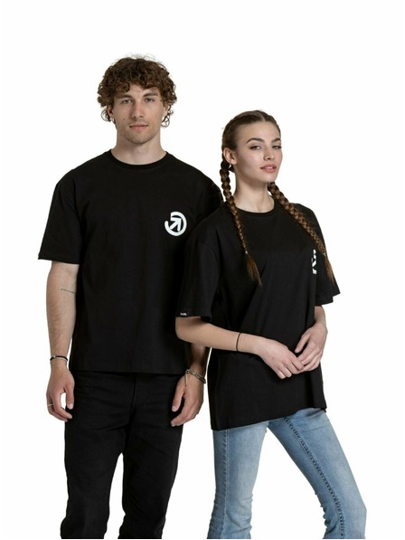 Meatfly Meatfly tricou unisex Cachuma Black Blured