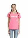 Meatfly Tricou pentru femei Meatfly Ladies MF Logo Neon Pink