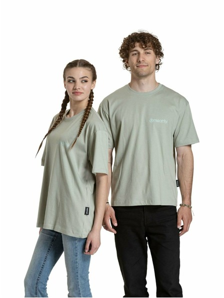 Meatfly Tricou unisex Meatfly Minimal Mossy Green