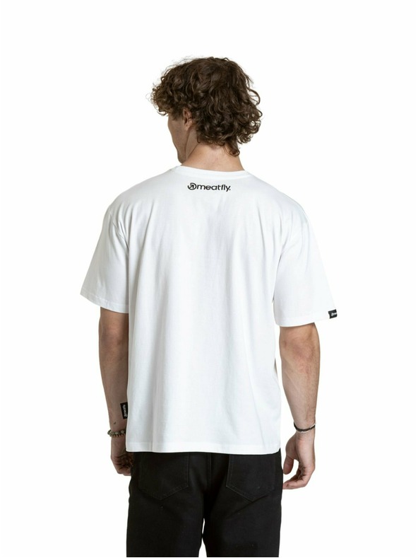 Meatfly Tricou unisex Meatfly Junglist Blue Leaf