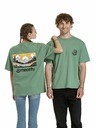 Meatfly Tricou unisex Meatfly Cachuma Hedge Green Mountains