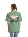 Meatfly Tricou unisex Meatfly Cachuma Hedge Green Mountains