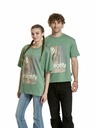 Meatfly Tricou unisex Meatfly Junglist Grey Leaf | Gri