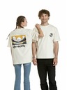 Meatfly Tricou unisex Meatfly Cachuma Blanc Mountains