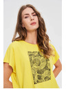 Moodo Tricou pentru femei Moodo – galben