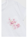 Moodo Tricou alb cu imprimeu
