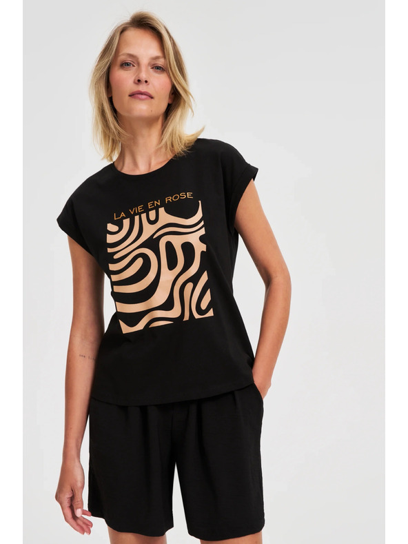 Moodo Tricou pentru femei Moodo - negru
