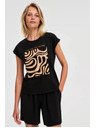 Moodo Tricou pentru femei Moodo - negru