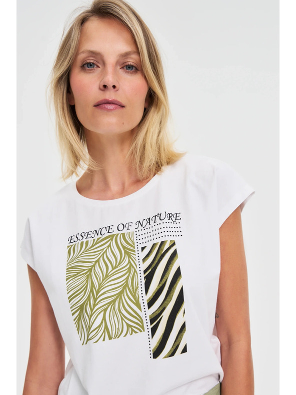 Moodo Tricou pentru femei Moodo - alb