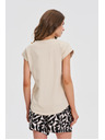 Moodo Tricou pentru femei Moodo – bej