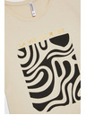 Moodo Tricou pentru femei Moodo – bej