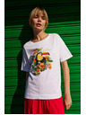 Moodo Tricou pentru femei Moodo - alb