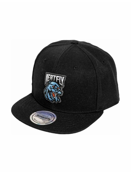 Meatfly Meatfly șapcă Alfy Snapback Neagră Panteră | Neagră | Mărime