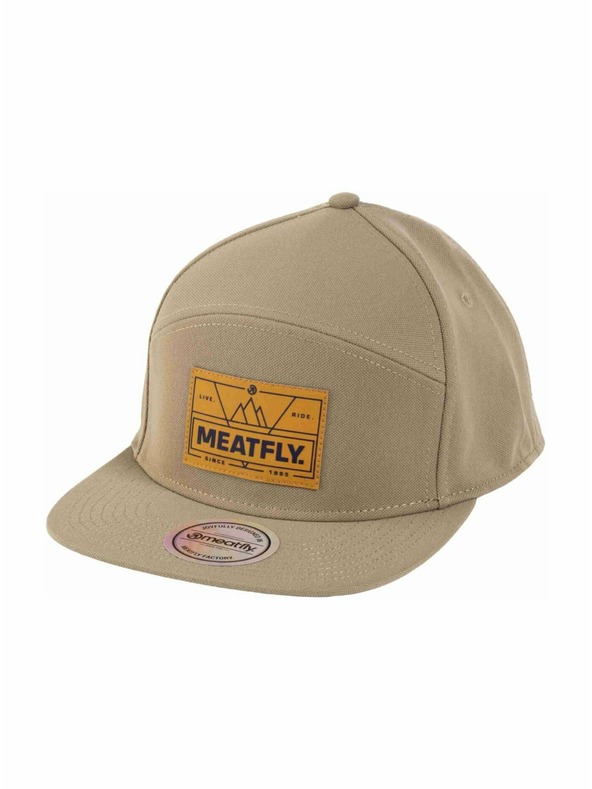 Meatfly Meatfly șapcă Yuto 6 Panel Snapback Măslinie Live | Verde |