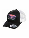 Meatfly Meatfly șapcă MF View Trucker Mov Alaska / Negru / Alb | Neagră