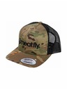 Meatfly Meatfly șapcă MF Logo Trucker Neagră / Multicam | Neagră