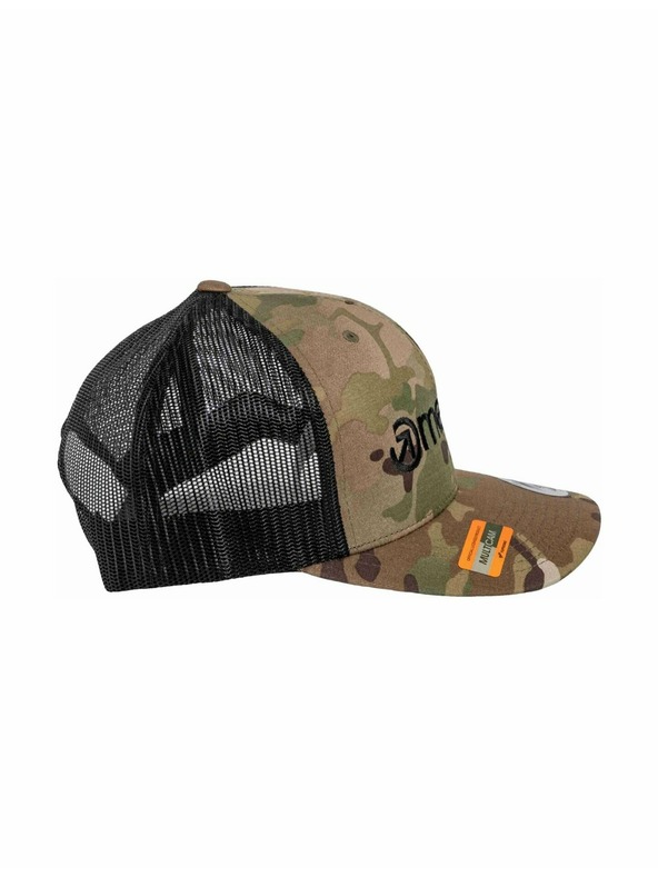 Meatfly Meatfly șapcă MF Logo Trucker Neagră / Multicam | Neagră