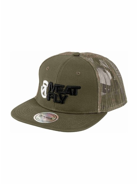 Meatfly Meatfly șapcă Mateo Trucker Măslinie / Neagră Revital | Neagră | Mărime