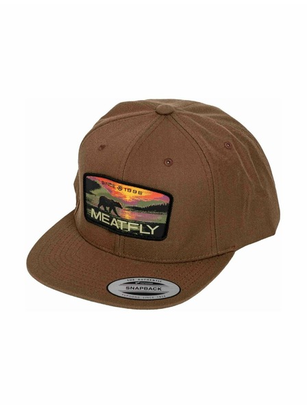 Meatfly Meatfly șapcă Hornet Snapback Roșie Alaska / Tan | Maro |