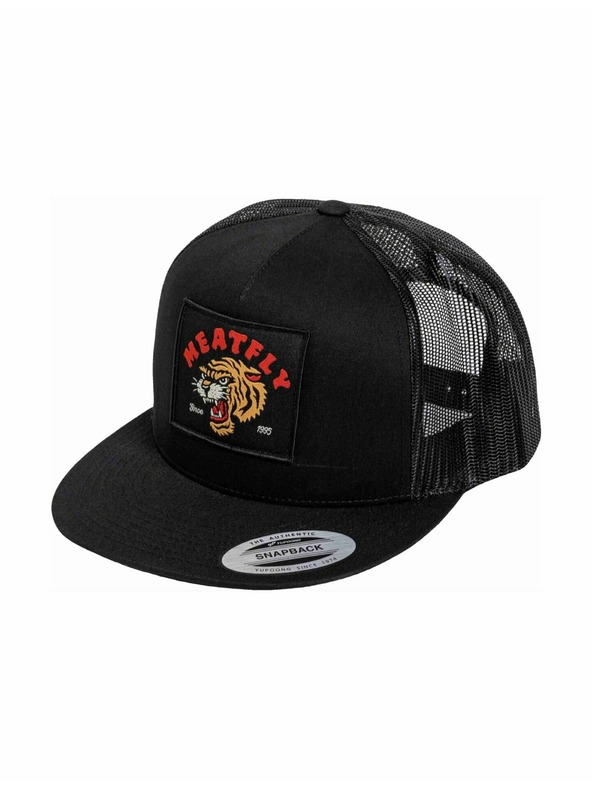 Meatfly Meatfly șapcă Thunderbolt Trucker Tigru / Negru | Neagră |