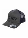 Meatfly Meatfly șapcă MF Logo Trucker Neagră / Gri / Gri Închis | Neagră