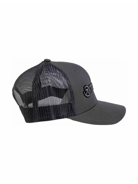 Meatfly Meatfly șapcă MF Logo Trucker Neagră / Gri / Gri Închis | Neagră