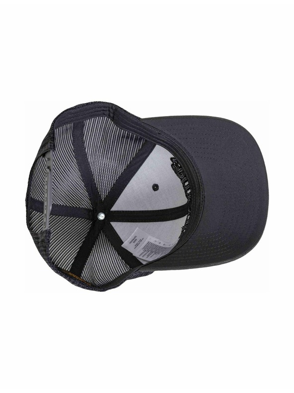 Meatfly Meatfly șapcă MF Logo Trucker Neagră / Gri / Gri Închis | Neagră